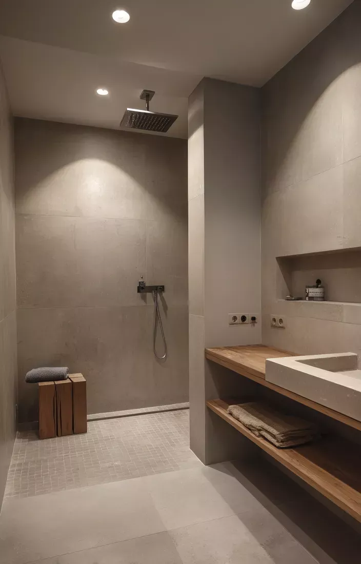 revêtement de sol salle de bain