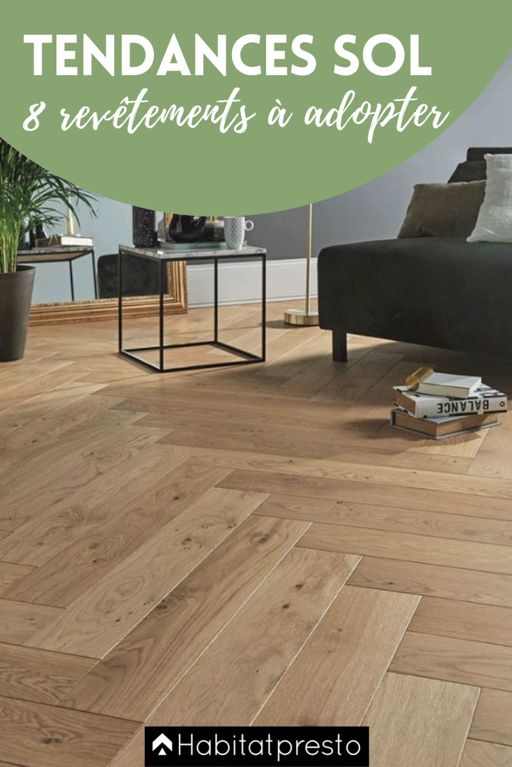 Sol vinyle imitation parquet