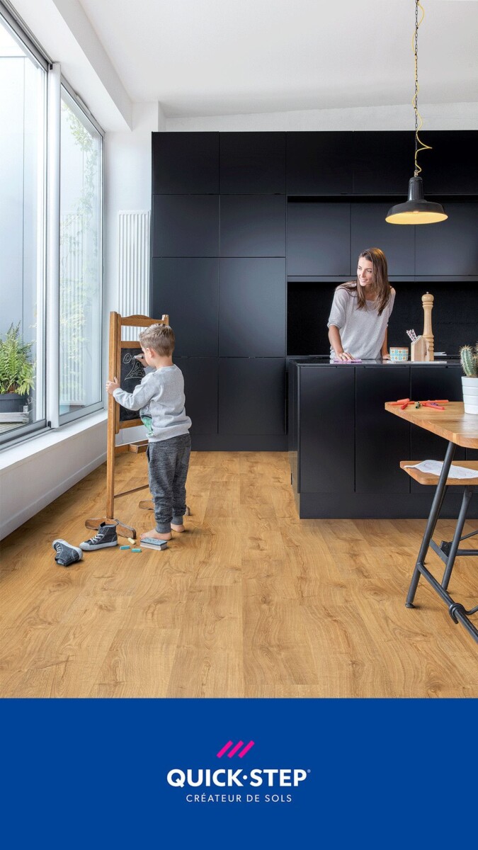 Sol vinyle imitation parquet