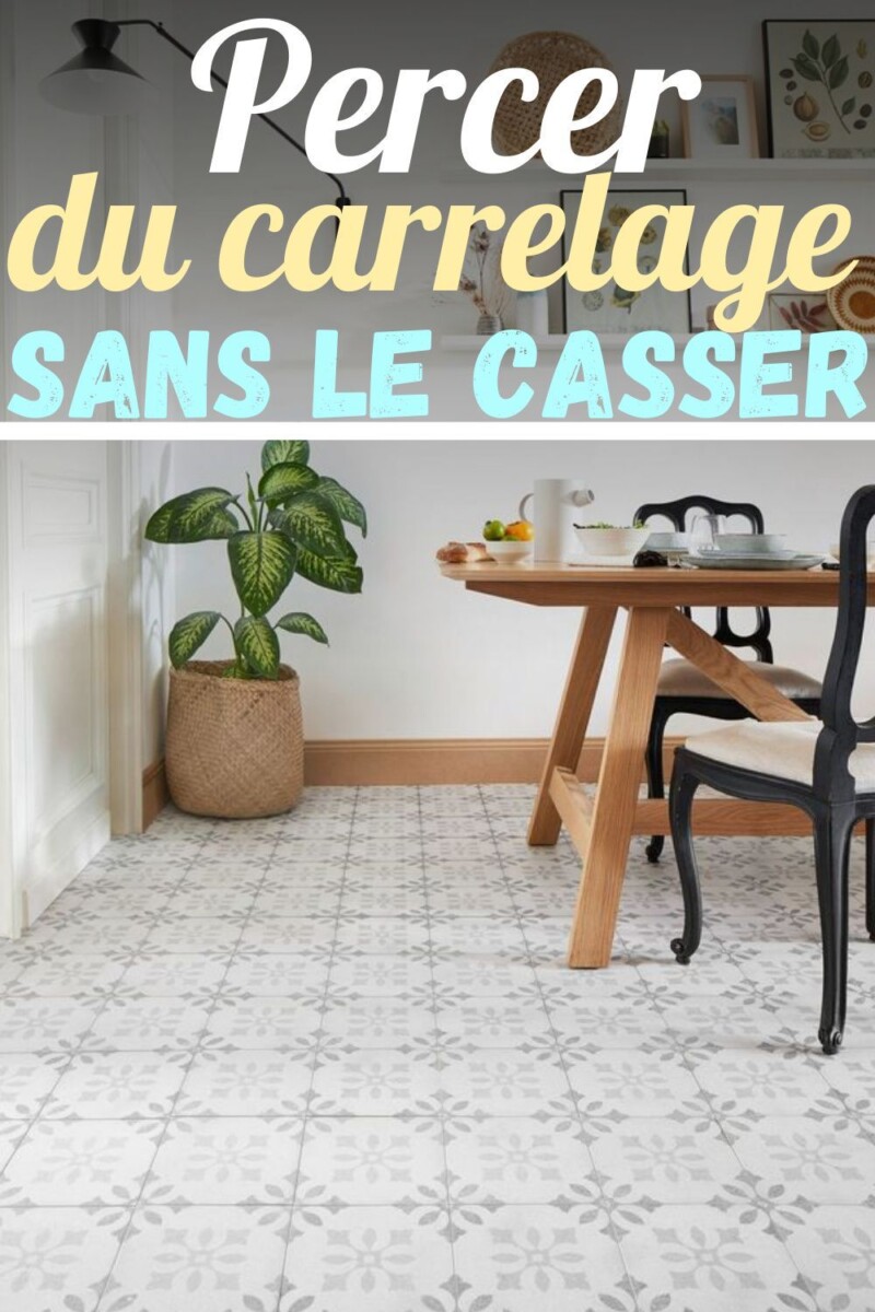 revêtement de sol sur carrelage