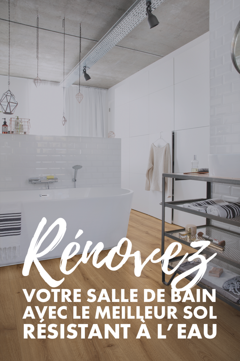 revêtement de sol salle de bain