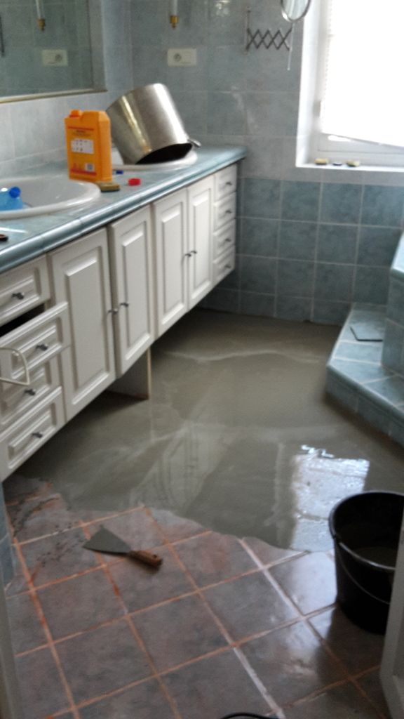 revêtement de sol salle de bain