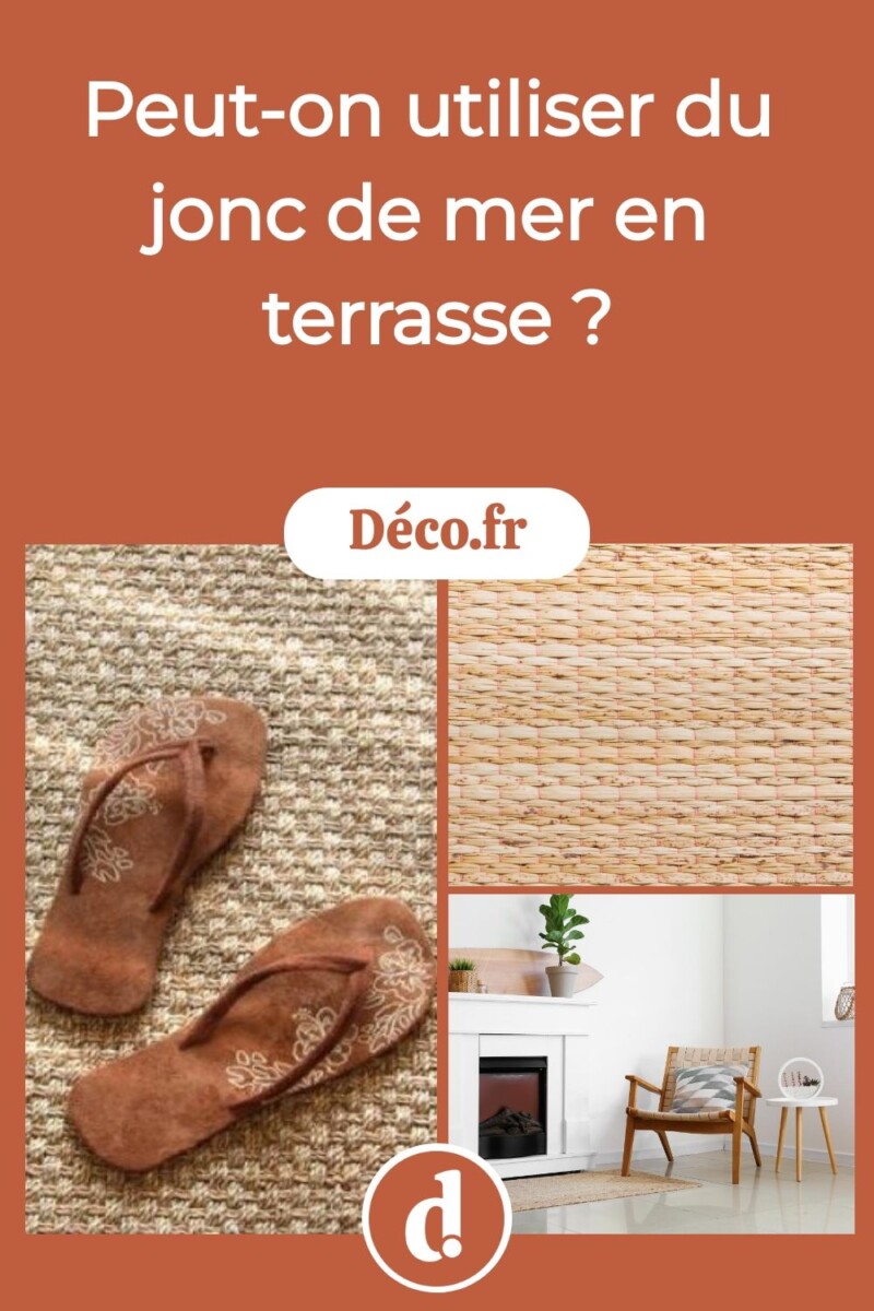 Jonc de mer pose salon