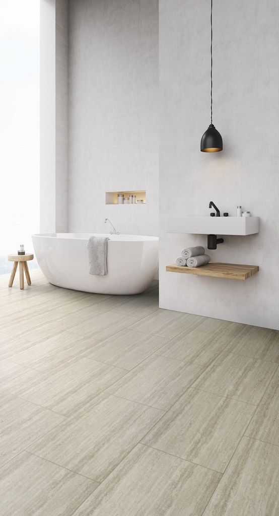 revêtement de sol salle de bain