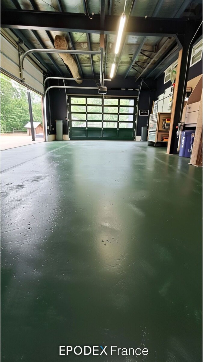 Dalle PVC garage robuste