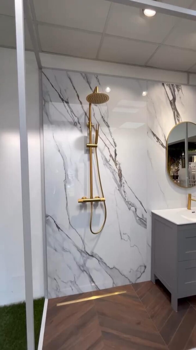 Carrelage salle de bain moderne