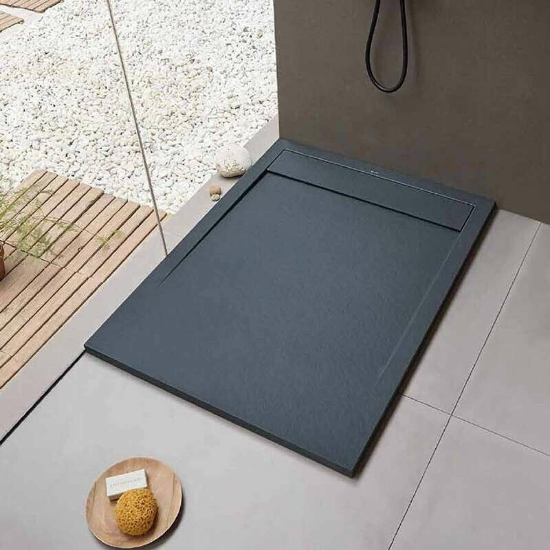 Sol antidérapant douche italienne